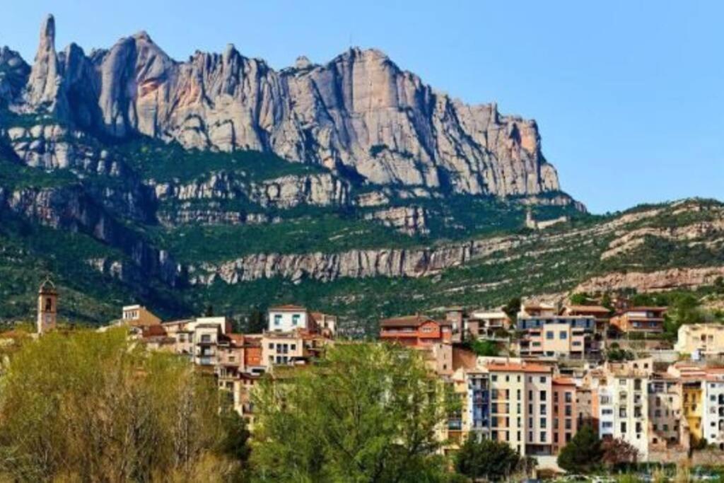 Piso En El Centro De Monistrol De Montserrat Kültér fotó